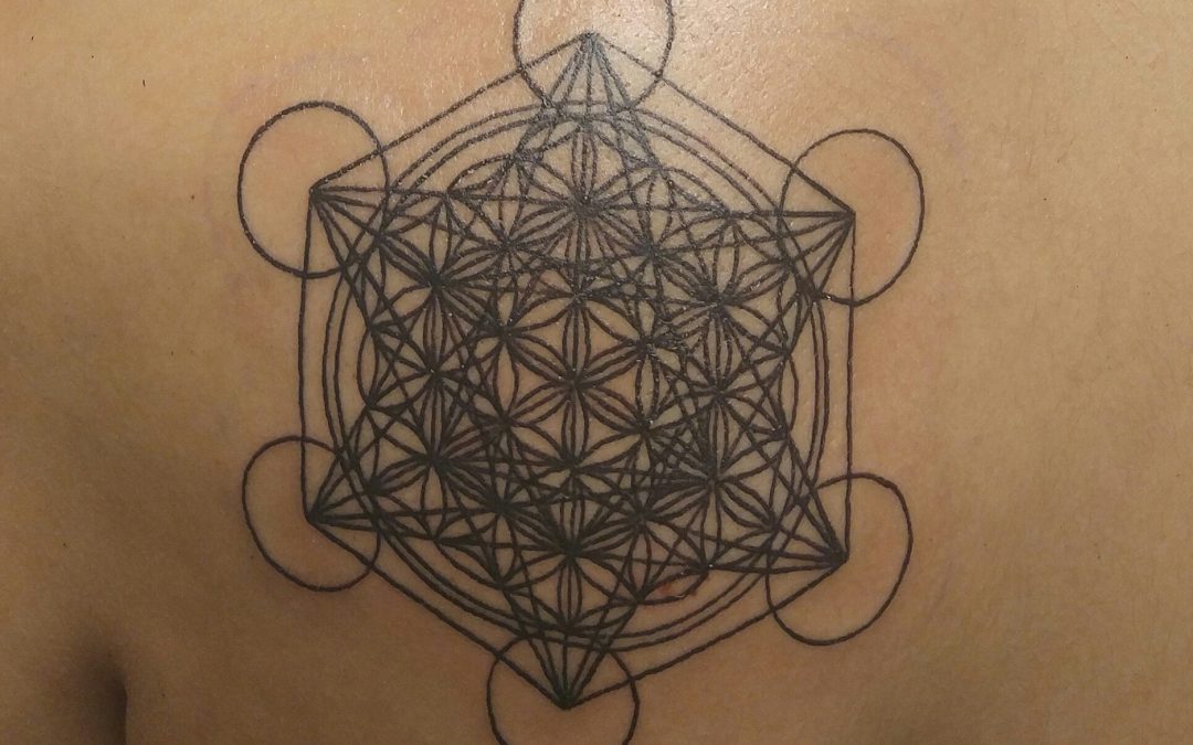 Metatrons Cube Tattoo