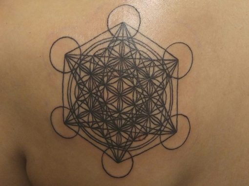 Metatrons Cube Tattoo