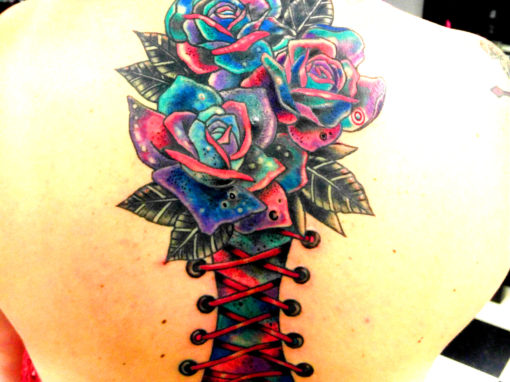 Galaxy Rose Tattoo Longmont Colorado