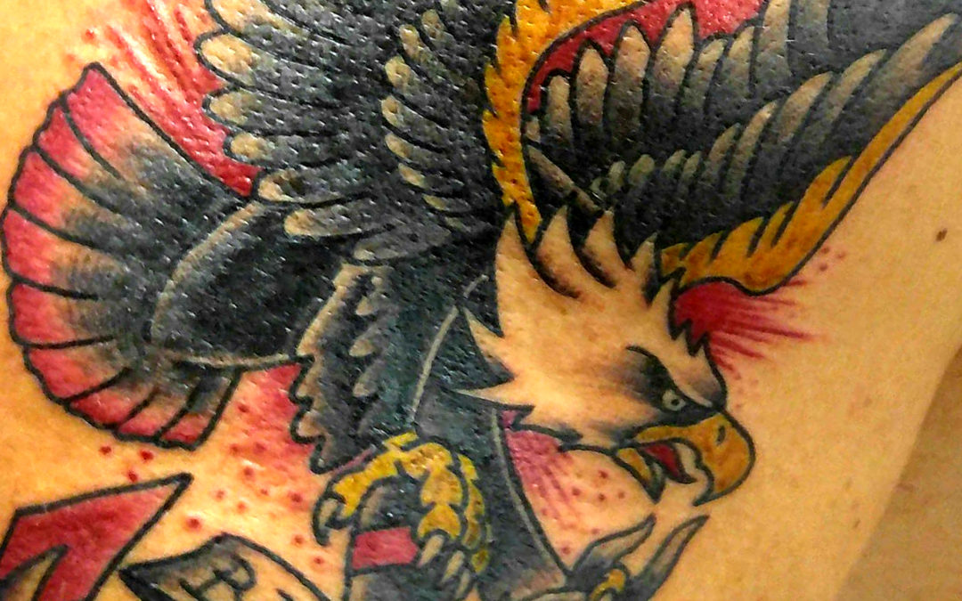 Traditional Eagle Tattoo