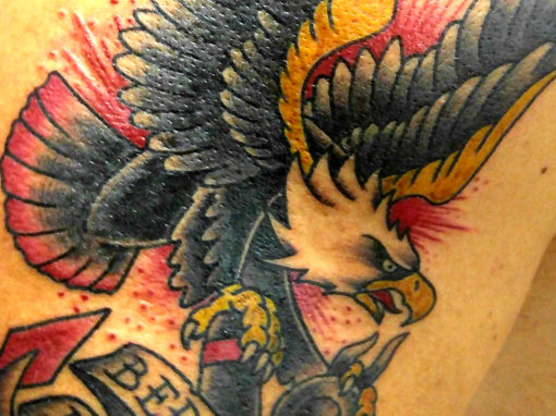 Traditional Eagle Tattoo