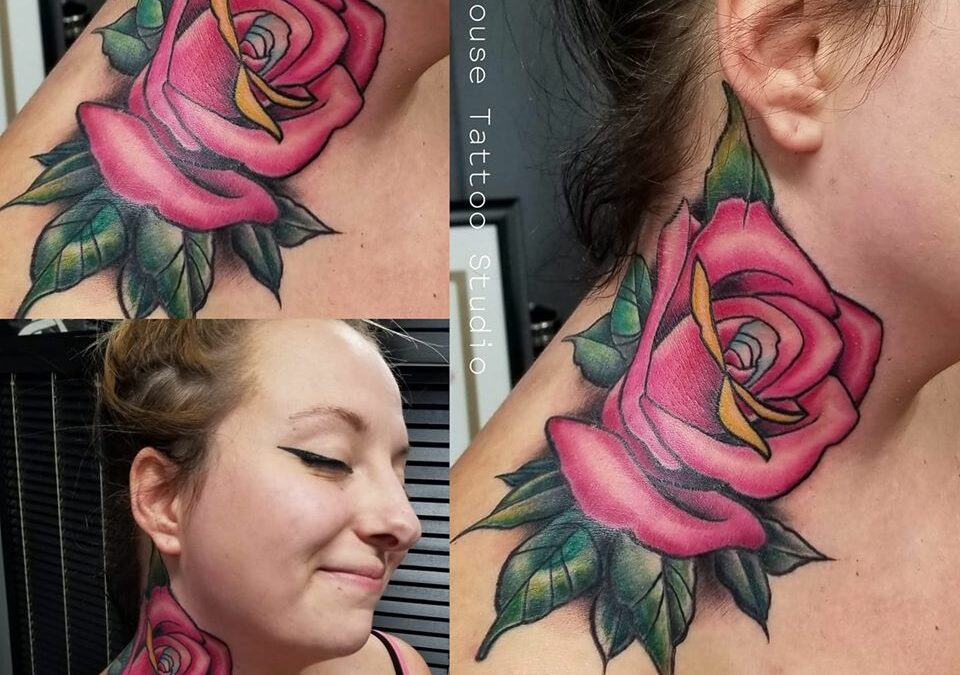 Rose Tattoo Longmont Colorado